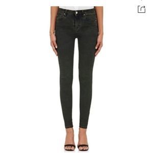 IRO high waist fitte Elle skinny dark wash jeans
